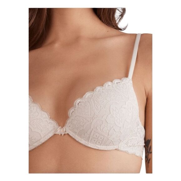 Intimissimi Bellissima Lace Push-up Bra Natural Soft Stretch Lace Underwire Adju - Picture 4 of 10